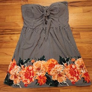 No Boundaries Strapless Top / Coverup XXL/2XL(19)